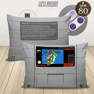 Almofada Super Nintendo Mario