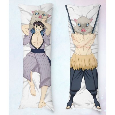 Travesseiro Dakimakura Inosuke Hashibira Kimetsu no Yaiba 01