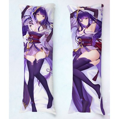 Travesseiro Dakimakura Raiden Shogun Genshin Impact 02