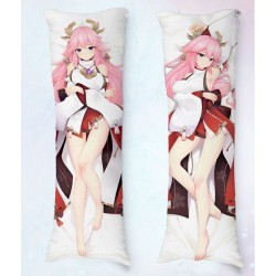 Travesseiro Dakimakura Yae Miko Genshin Impact 04