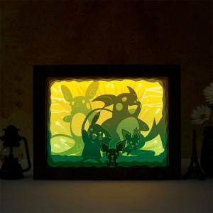 Luminária 3d Pokemon Pikachu