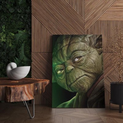 Quadro Decorativo Cinema Starwars 06 Mestre Yoda