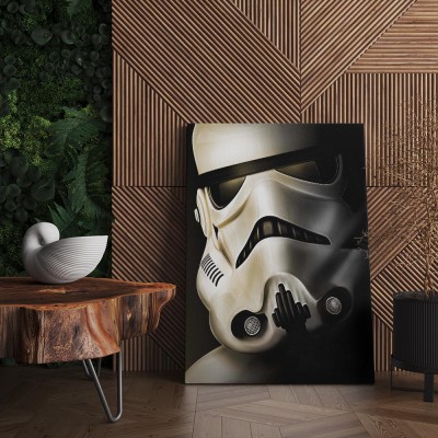 Quadro Decorativo Cinema Starwars 04 Stormtrooper