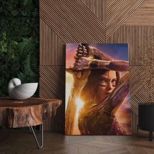 Quadro Decorativo Cinema Alita Anjo de Combate