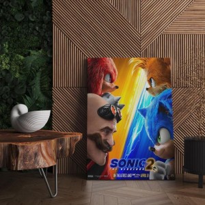 Quadro Decorativo Cinema Sonic 06