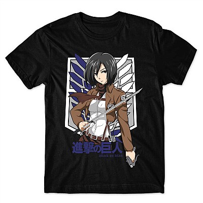 Camiseta Attack on Titan Mikasa Ackerman  Mod.01