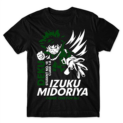 Camiseta Boku no Hero Midoriya Mod.02