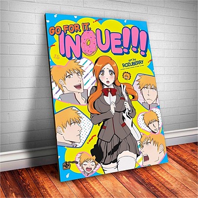 Placa Decorativa  Bleach Orihime Inoue Mod.01