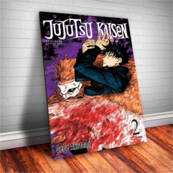  Placa Decorativa Jujutsu Kaisen Megumi Fushiguro mod.1