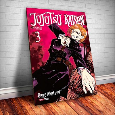  Placa Decorativa Jujutsu Kaisen Nobara Kugisaki mod.1