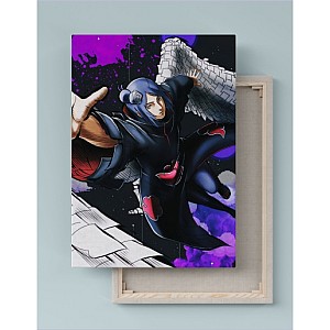 Quadro Decorativo Canvas Naruto Akatsuki konan 01