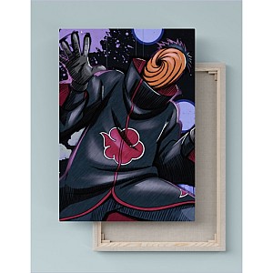 Quadro Decorativo Canvas Naruto Akatsuki Tobi 01