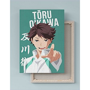 Quadro Decorativo Canvas Haikyū!! Toru Oikawa 01