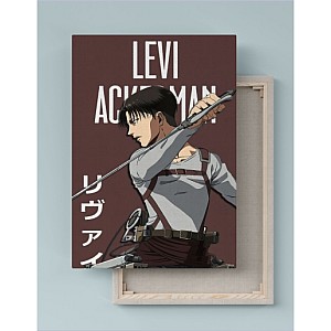 Quadro Decorativo Canvas Attack on Titan Levi Ackerman 01