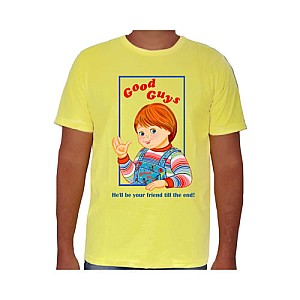 Camiseta Amarela Chuky mod 01.