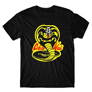 Camiseta Preta Cobra Kai Mod.01