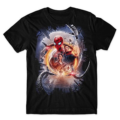 Camiseta Preta Homem Aranha Mod.02