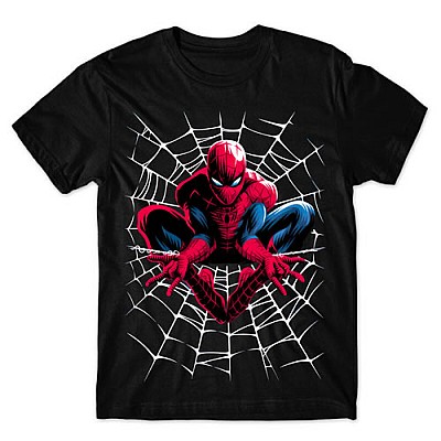 Camiseta Preta Homem Aranha mod.04