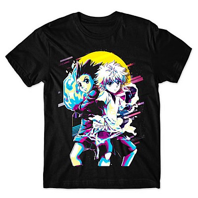 Camiseta Preta Hunter X Hunter  mod.01