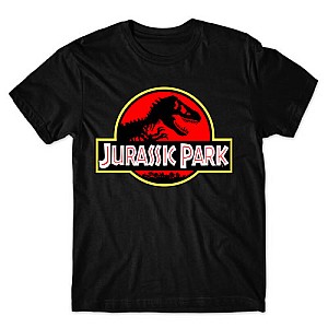 Camiseta Preta Jurassik park mod.01