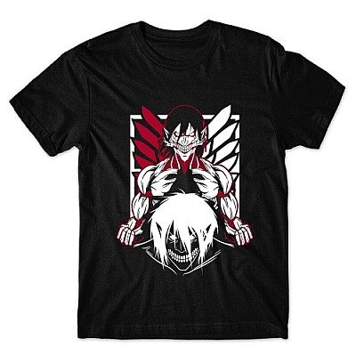 Camiseta  Attack on Titan Titan De Ataque Mod.02