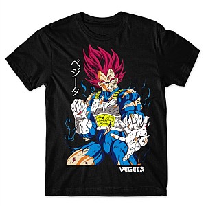 Camiseta Dragon Ball Vegeta Deus Saiyajin Mod.01