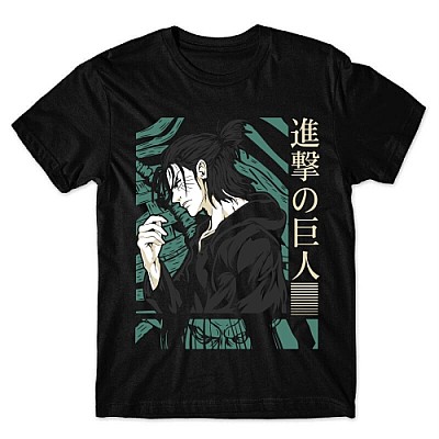 Camiseta Attack On Titan Eren Mod.03