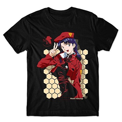 Camiseta Evangelion Misato Katsuragi Mod.01