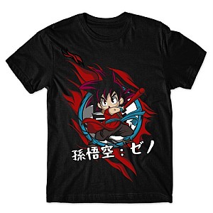 Camiseta dragon Ball clássico Kid Goku Mod.01