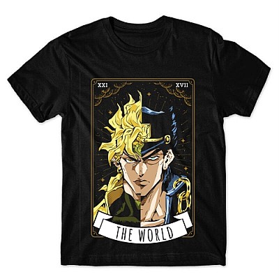 Camiseta JoJo's Bizarre Adventure Jotaro Kujo E Dio Brando Mod.01