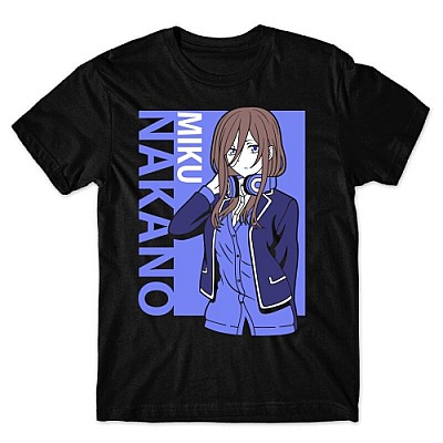 Camiseta Miku Nakano  Mod.01