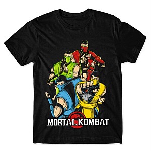 Camiseta Mortal kombat Clássico Mod.01