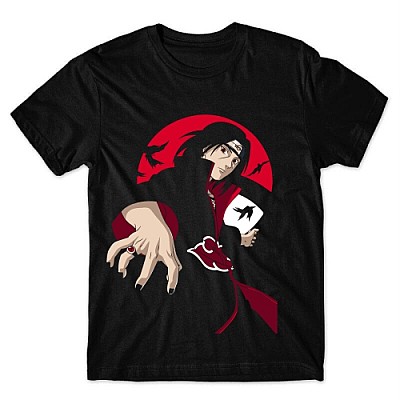 Camiseta Akatsuki Itachi Uchiha Mod.03