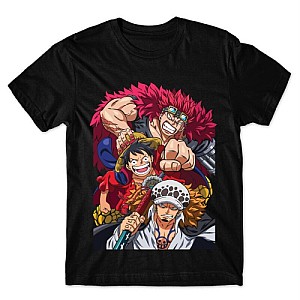 Camiseta One Piece ''O Trio Da pior Geração'' Mod.01