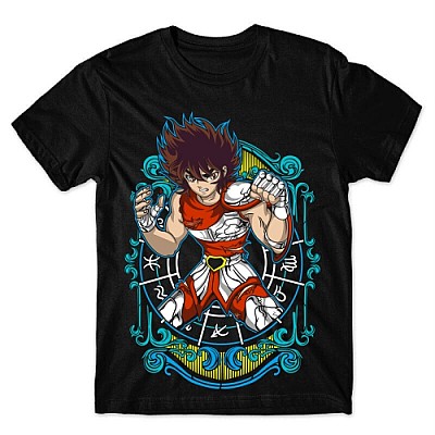 Camiseta Os cavaleiros Do zodíaco Seiya de Pégaso Mod.01