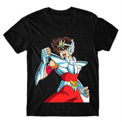 Camiseta Os cavaleiros Do zodíaco Seiya de Pégaso Mod.02