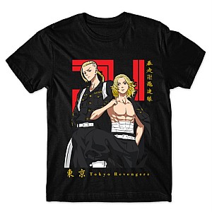 Camiseta Tokyo revengers  Draken E Mikey Mod.01