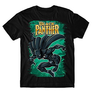 Camiseta Pantera Negra  mod 01.