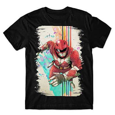 Camiseta Power Ranger Vermelho  mod 01.