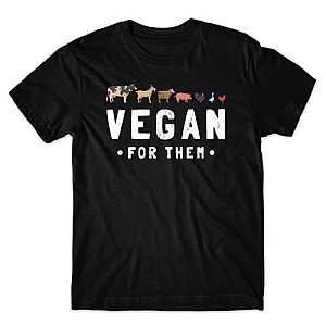 Camiseta Preta Vegan  Mod.01