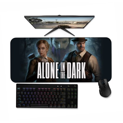 MousePad Gamer Grande Alone in the Dark 01 60x35cm ou 80x35cm