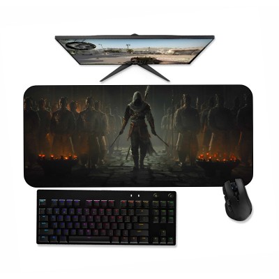 MousePad Gamer Grande Assassins Creed Jade 01 60x35cm ou 80x35cm