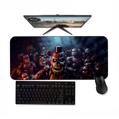 MousePad Gamer Five Nights of Fredy 03 09 60x35cm ou 80x35cm