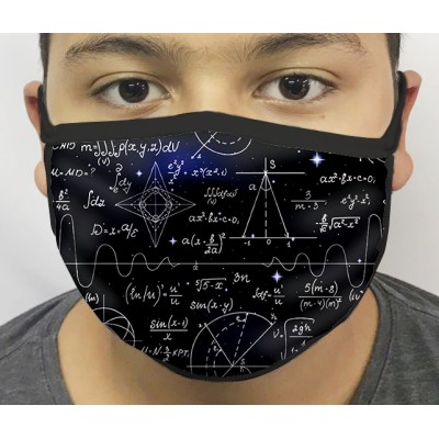 Máscara de Proteção matemática 01