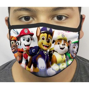 Máscara de Proteção Patrulha Canina