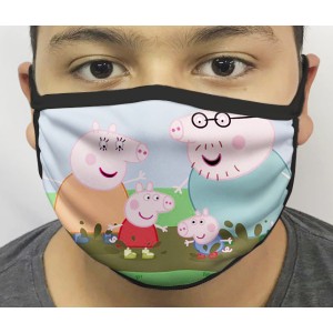 Máscara de Proteção Peppa Pig