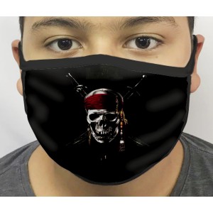 Máscara de Proteção Piratas Do Caribe
