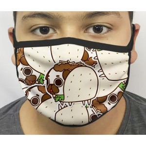 Máscara de Proteção Cachorro Taco