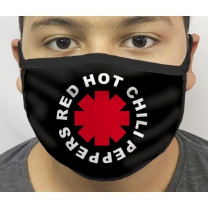Máscara de Proteção Red Hot Chili Peppers