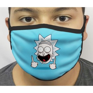 Máscara de Proteção Rick E Morty 02